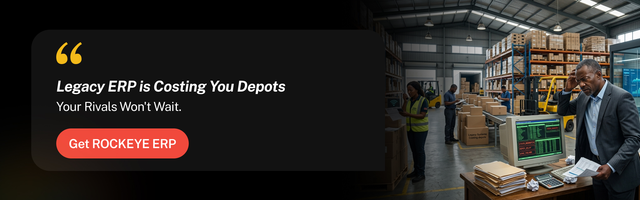 CTA-16 - Legacy system is costing you depots